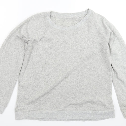 Peacocks Womens Grey  Knit Pullover Jumper Size 16
