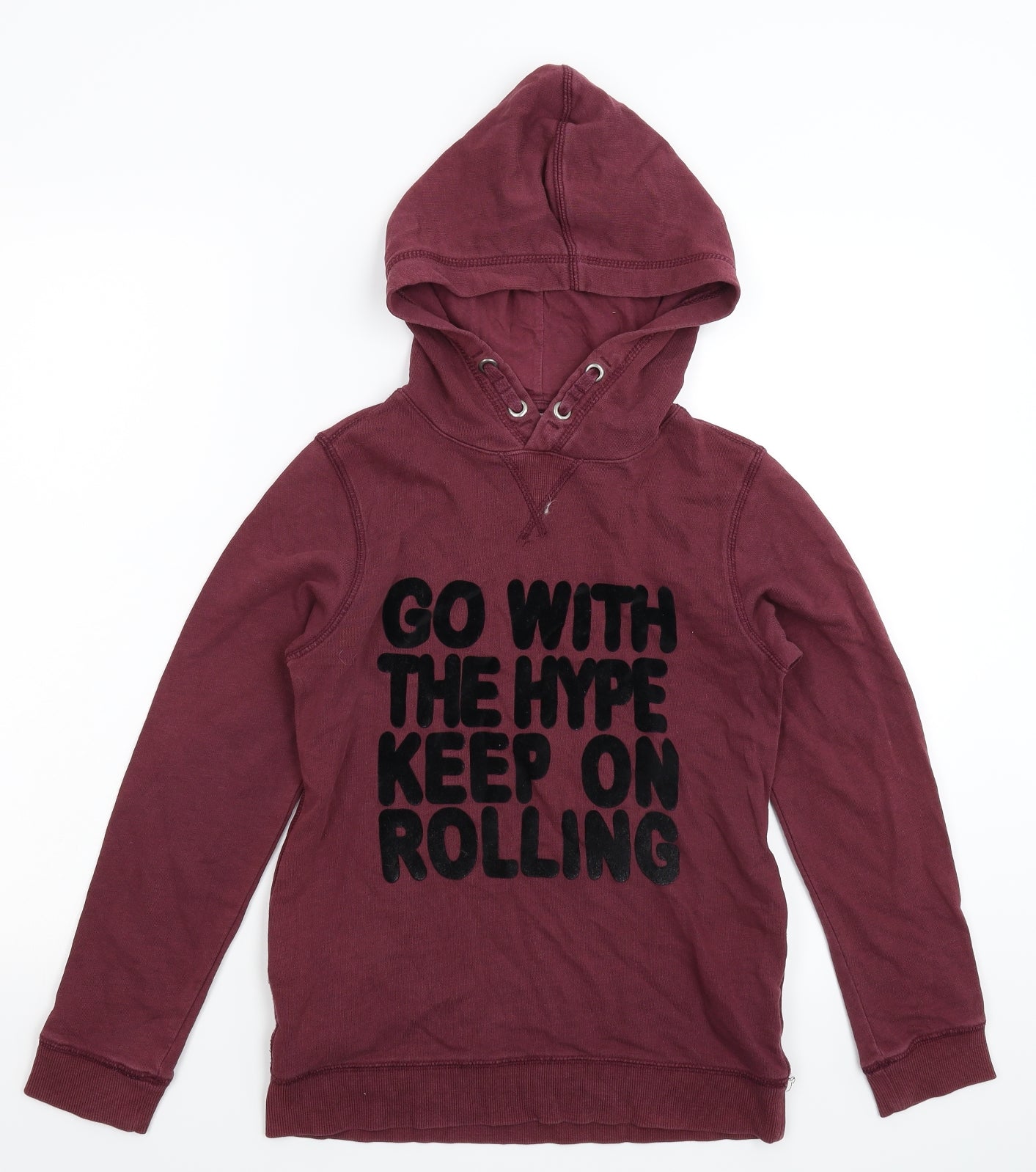 H&M Boys Brown   Pullover Hoodie Size 10-11 Years