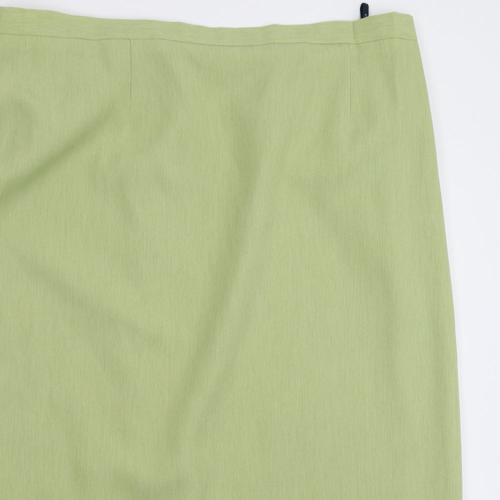 essence Womens Green   Straight & Pencil Skirt Size 20