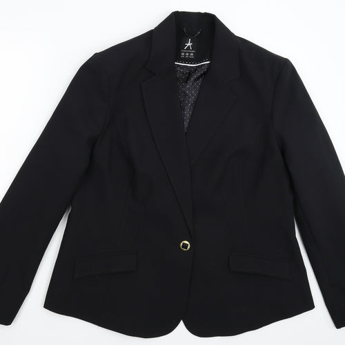 Atmosphere Womens Black   Jacket Suit Jacket Size 20