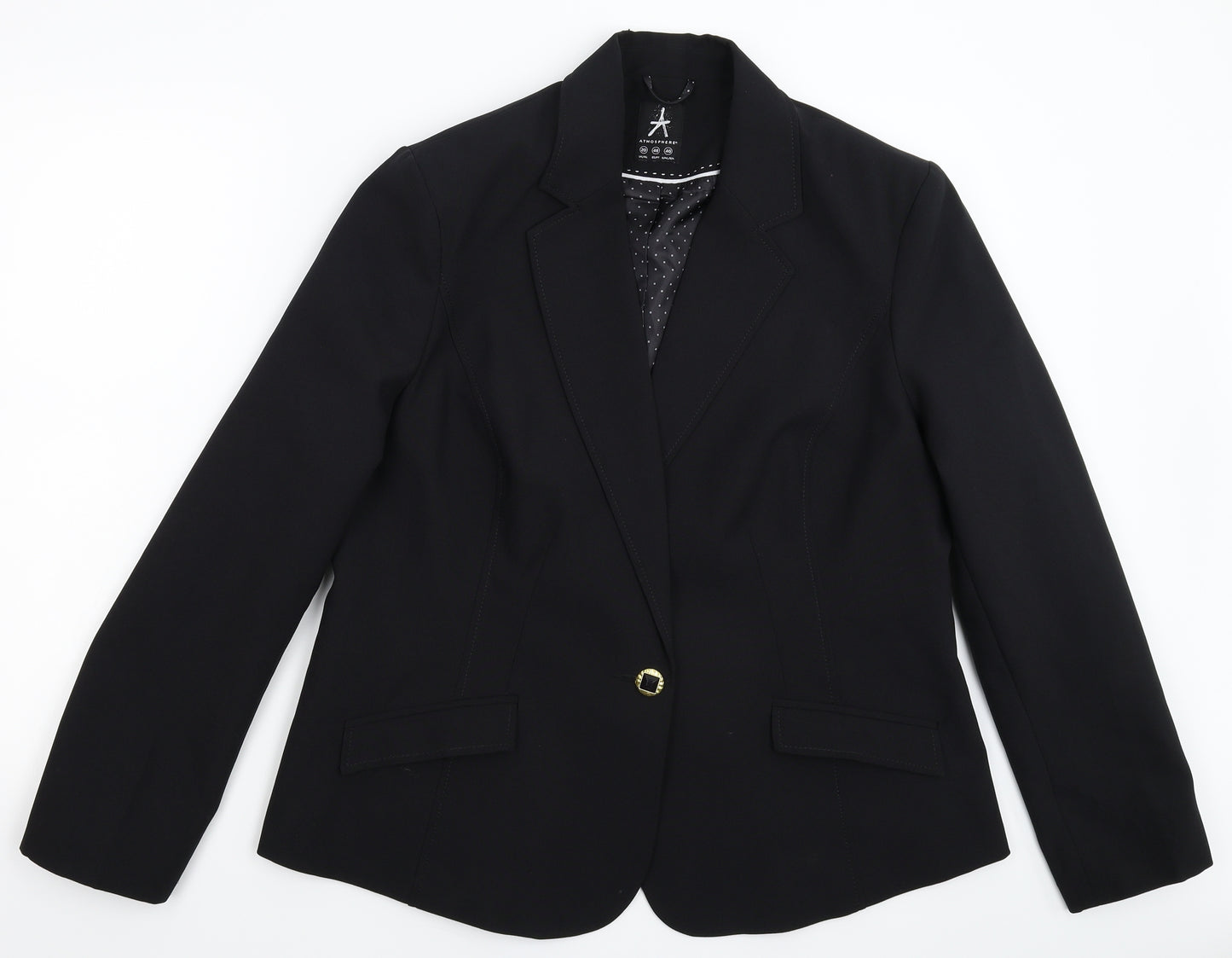 Atmosphere Womens Black   Jacket Suit Jacket Size 20