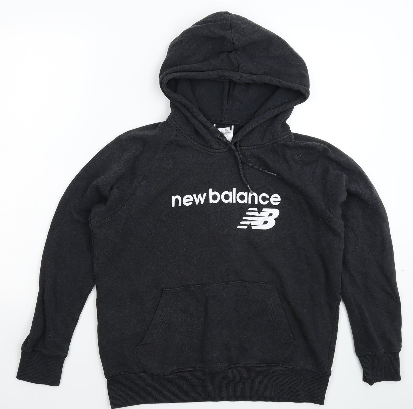 New Balance Womens Grey   Pullover Hoodie Size M