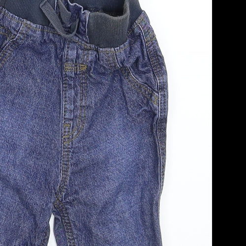 George Boys Blue  Denim Capri Jeans Size 6-9 Months