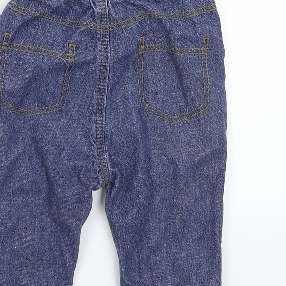 George Boys Blue  Denim Capri Jeans Size 6-9 Months