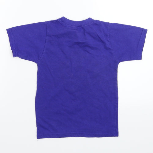 King Punjab Boys Blue   Basic T-Shirt Size XS