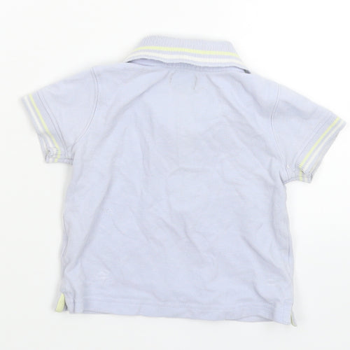 Mini Club Baby Blue   Basic Polo Size 9-12 Months