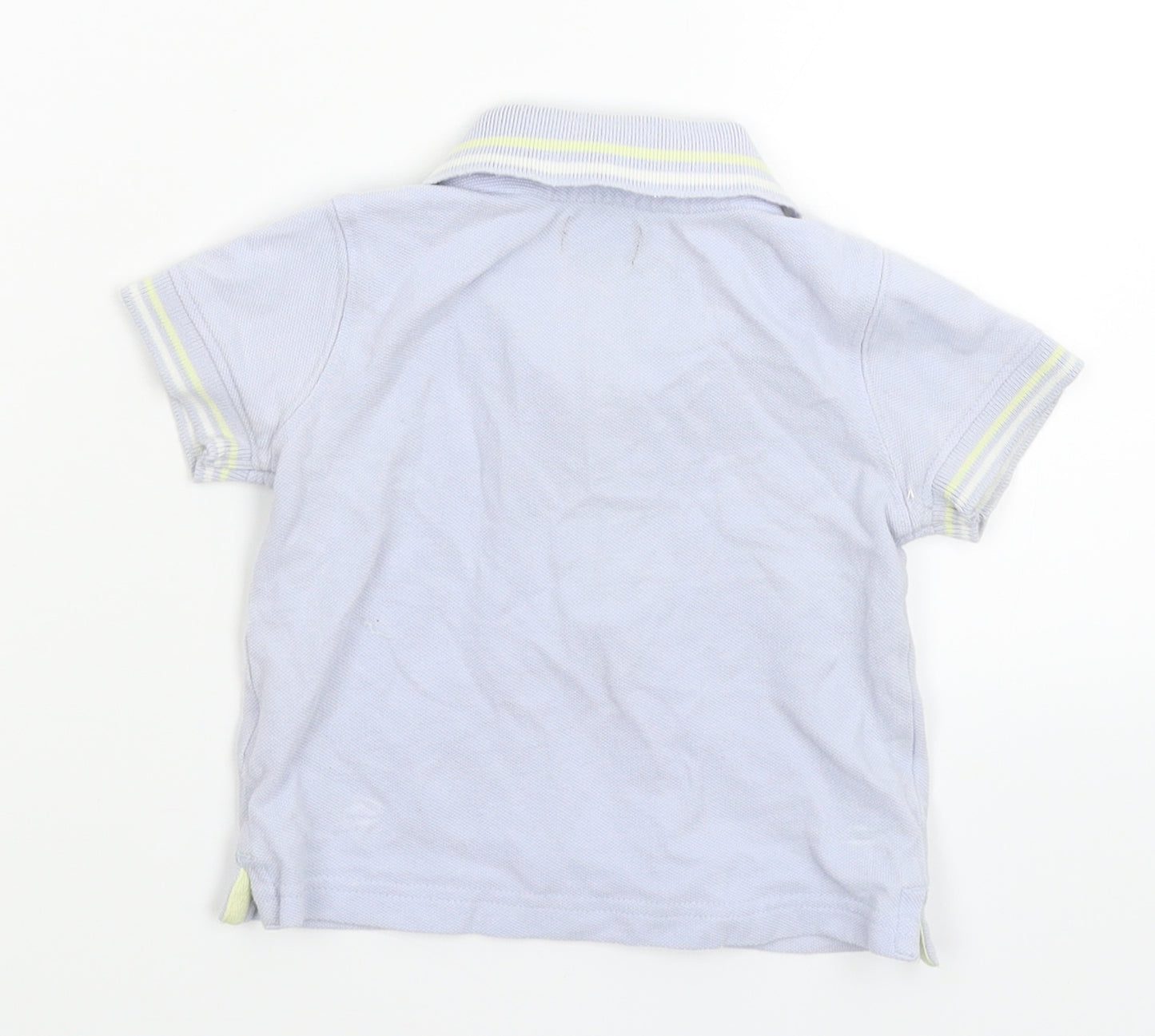 Mini Club Baby Blue   Basic Polo Size 9-12 Months