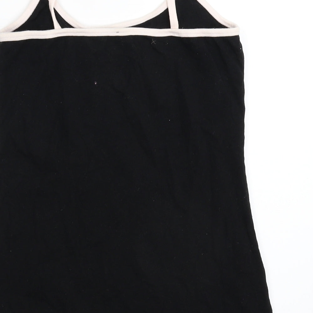 Primark Womens Black   Basic Tank Size 12