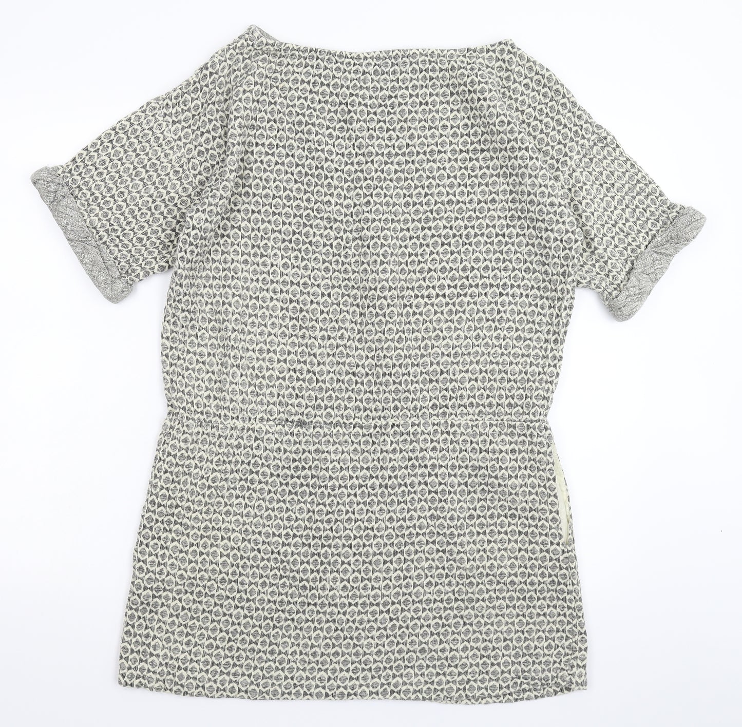 Zara Womens Beige Geometric  Mini  Size M
