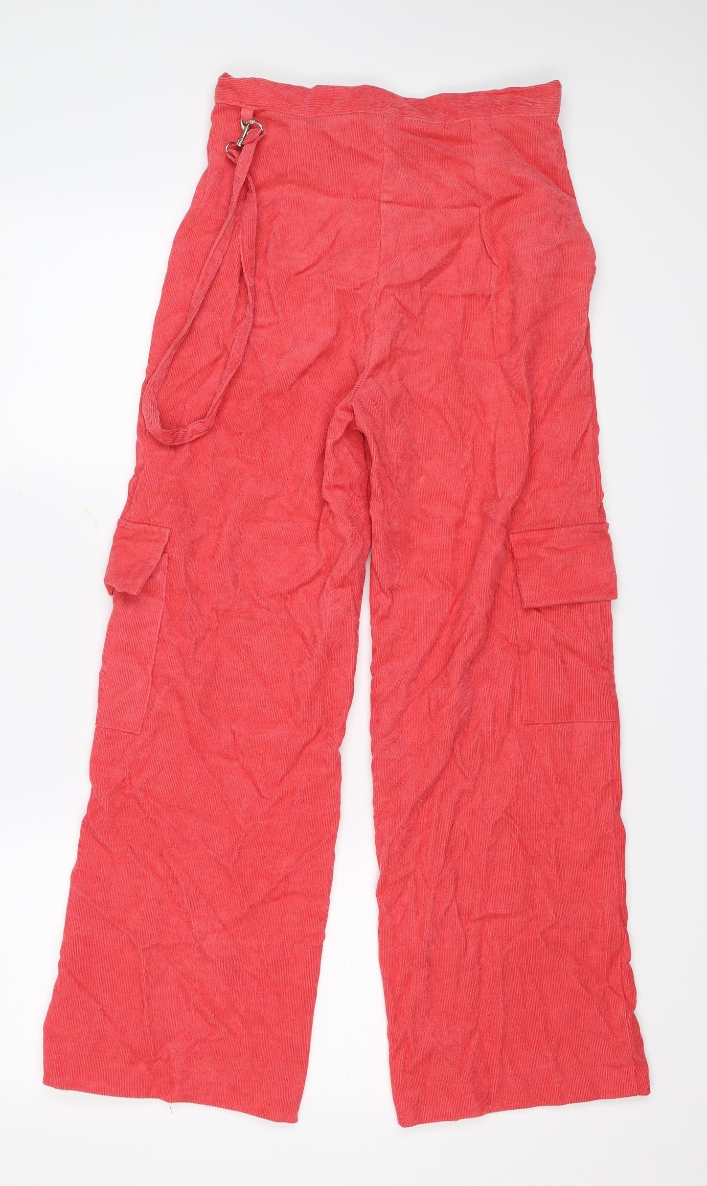 Vogue Sexy Lounge Womens Pink   Trousers  Size M L26 in