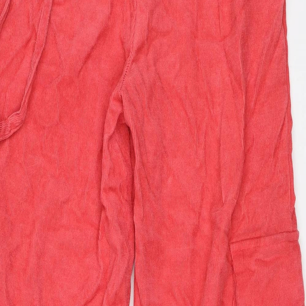 Vogue Sexy Lounge Womens Pink   Trousers  Size M L26 in