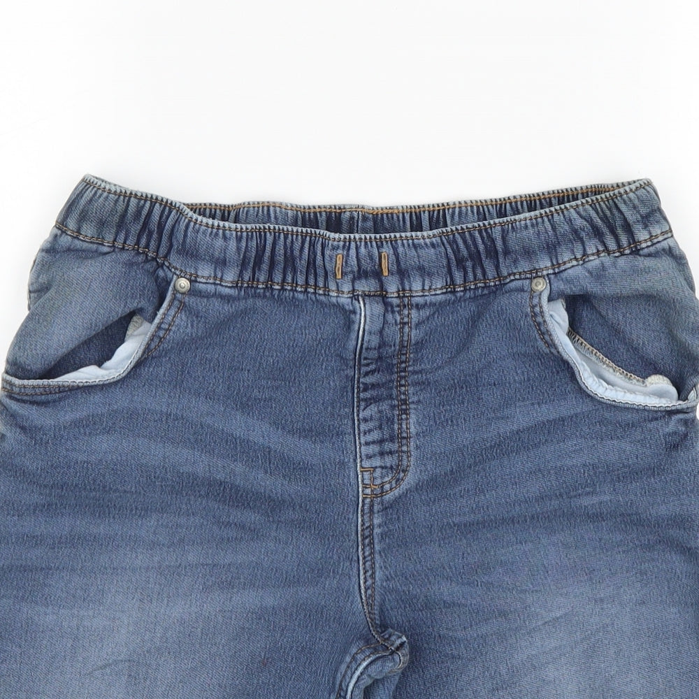 George Boys Blue   Cargo Shorts Size 13-14 Years
