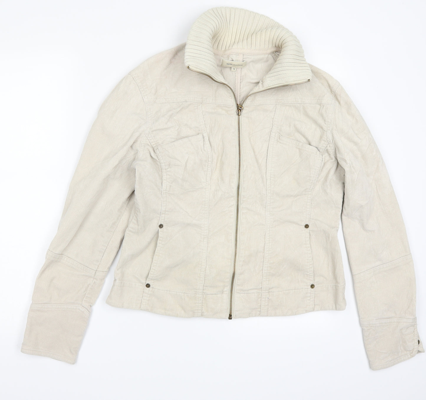Rocha John Rocha Womens White   Jacket  Size 16