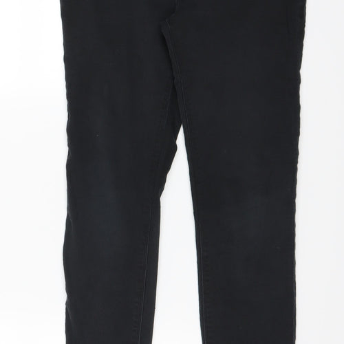 Matalan Womens Black  Denim Jegging Jeans Size 14 L28 in
