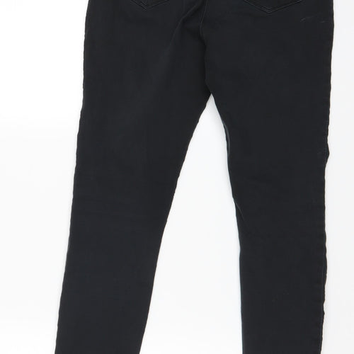 Matalan Womens Black  Denim Jegging Jeans Size 14 L28 in