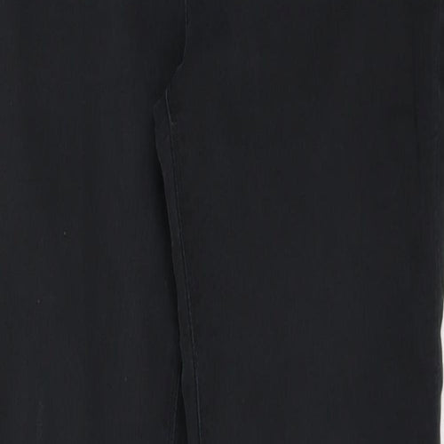 Matalan Womens Black  Denim Jegging Jeans Size 14 L28 in