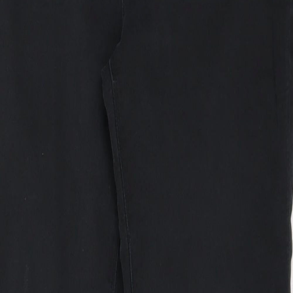 Matalan Womens Black  Denim Jegging Jeans Size 14 L28 in