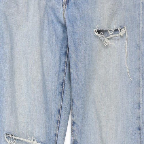 Levis Mens Blue  Denim Straight Jeans Size 34 L30 in