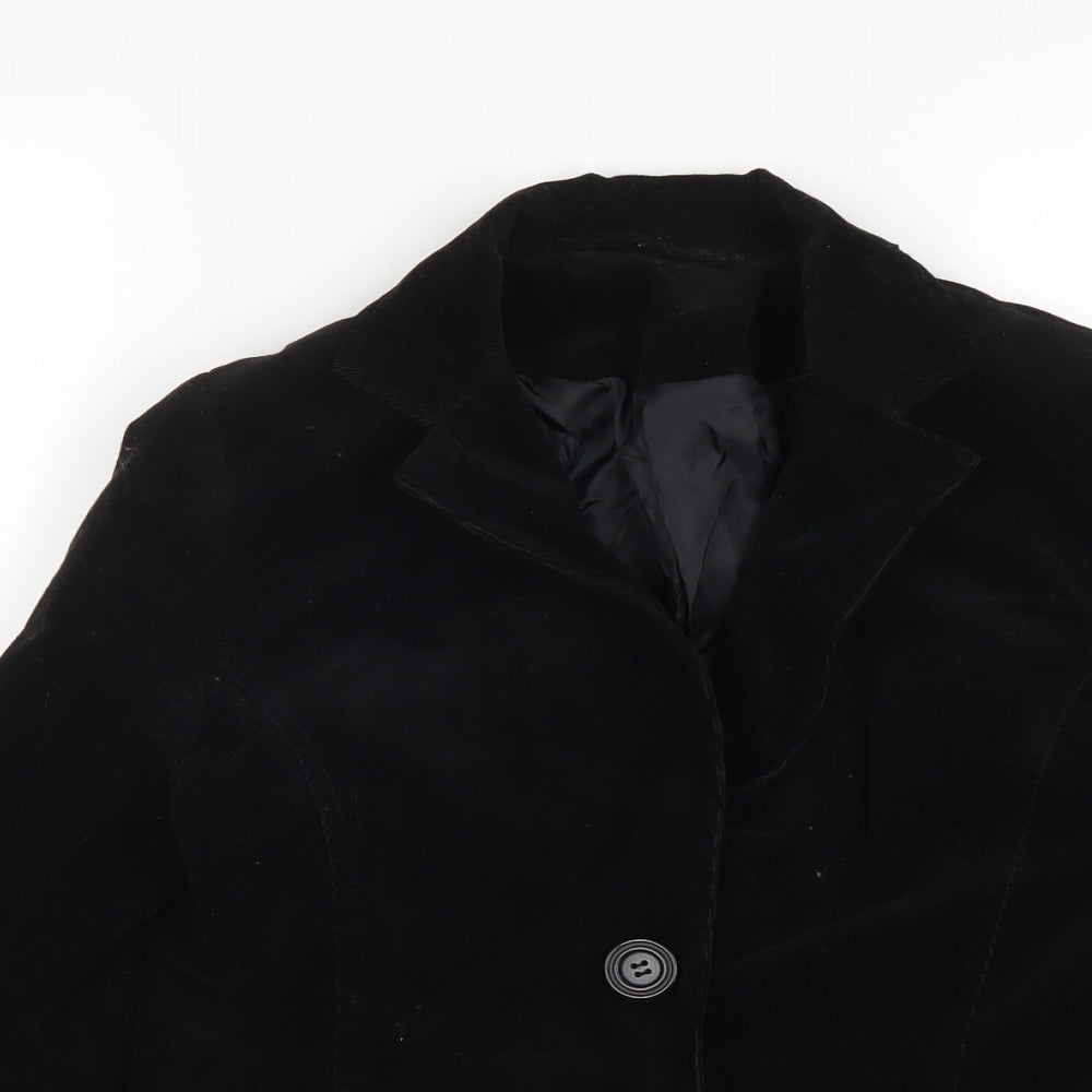 New Look Womens Black   Jacket Blazer Size 12