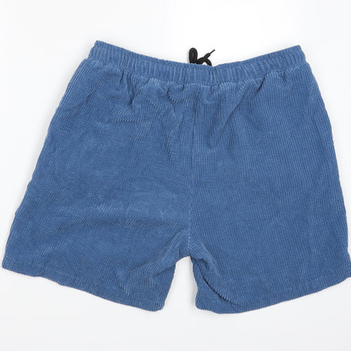 Preworn Mens Blue   Bermuda Shorts Size L