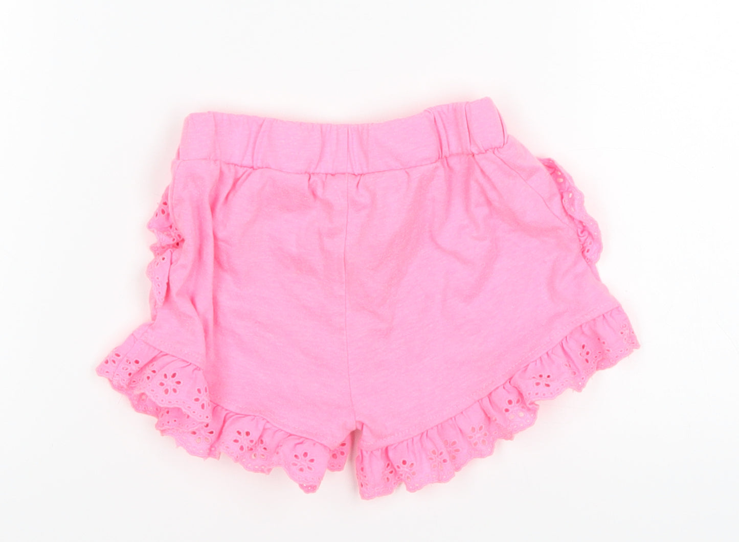 Primark Girls Pink   Sweat Shorts Size 2-3 Years