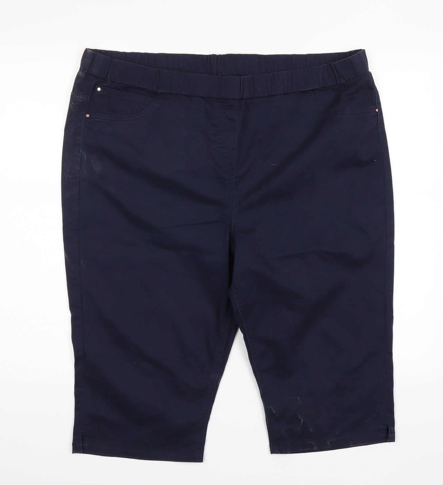 George Womens Blue   Chino Shorts Size 20