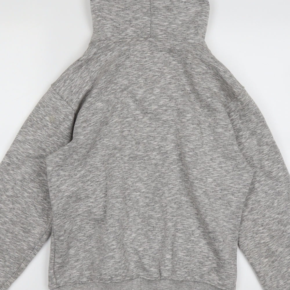 Superdry Womens Grey   Full Zip Hoodie Size L