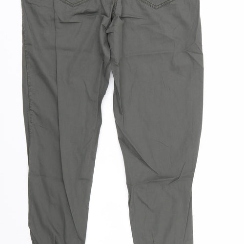 Moda Womens Green   Trousers  Size 12 L29 in