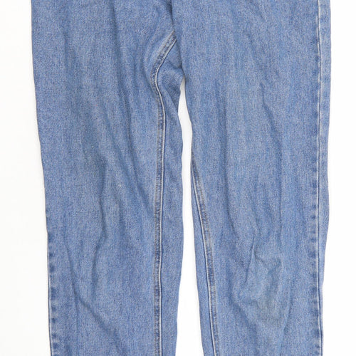 Missguided Womens Blue  Denim Skinny Jeans Size 8 L29 in