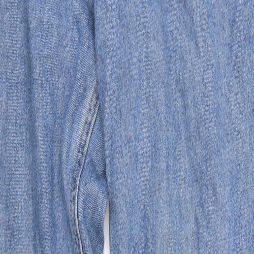 Missguided Womens Blue  Denim Skinny Jeans Size 8 L29 in
