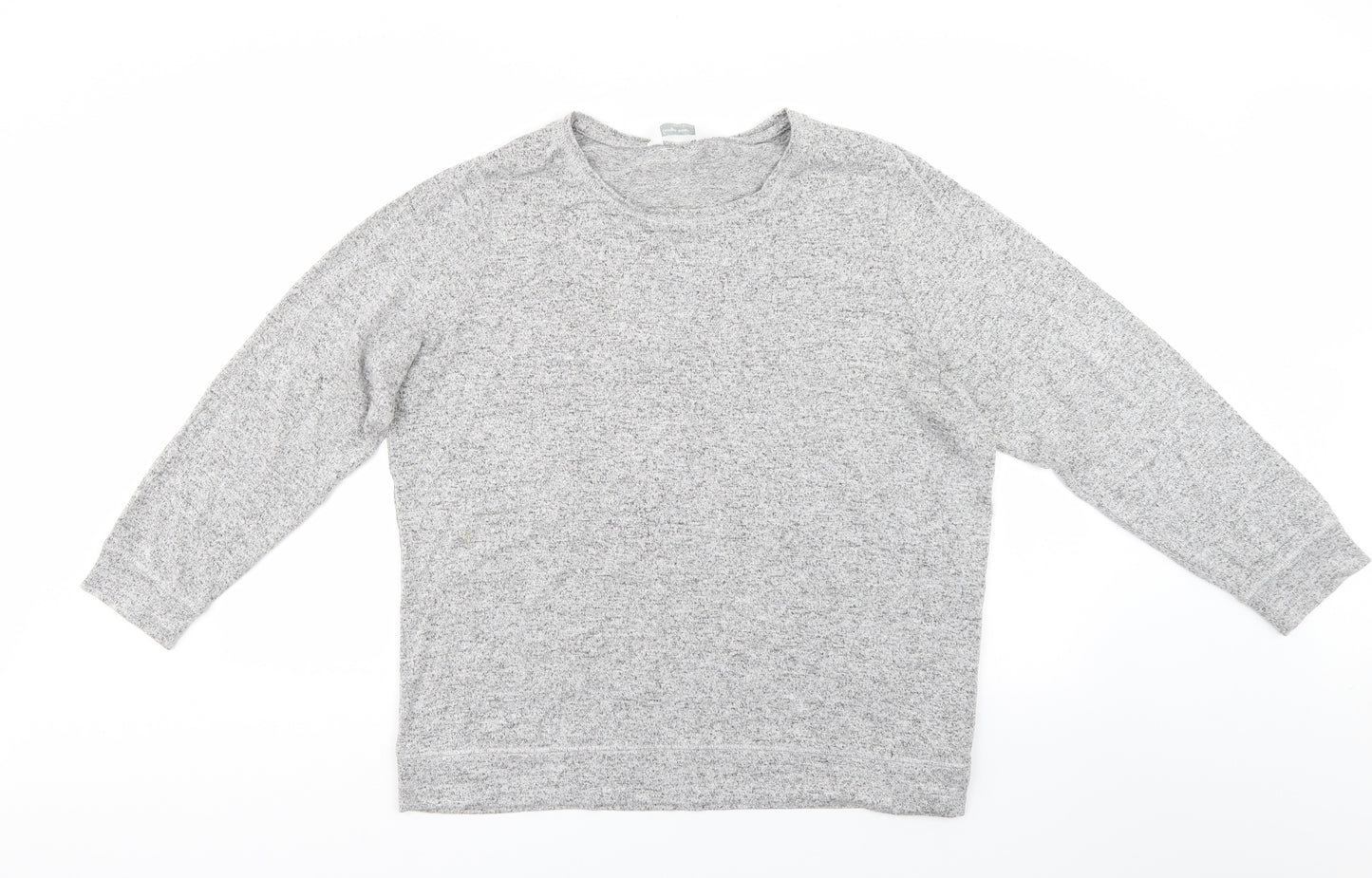 M&S Womens Grey   Pullover Jumper Size 18
