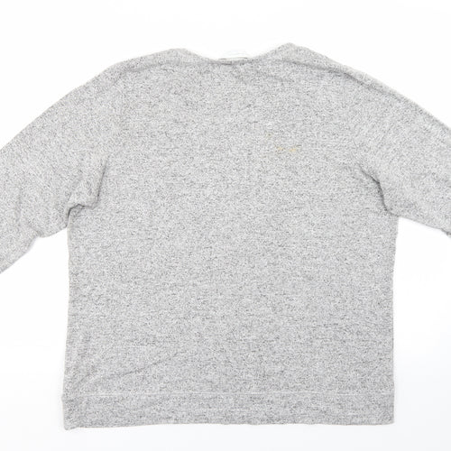 M&S Womens Grey   Pullover Jumper Size 18