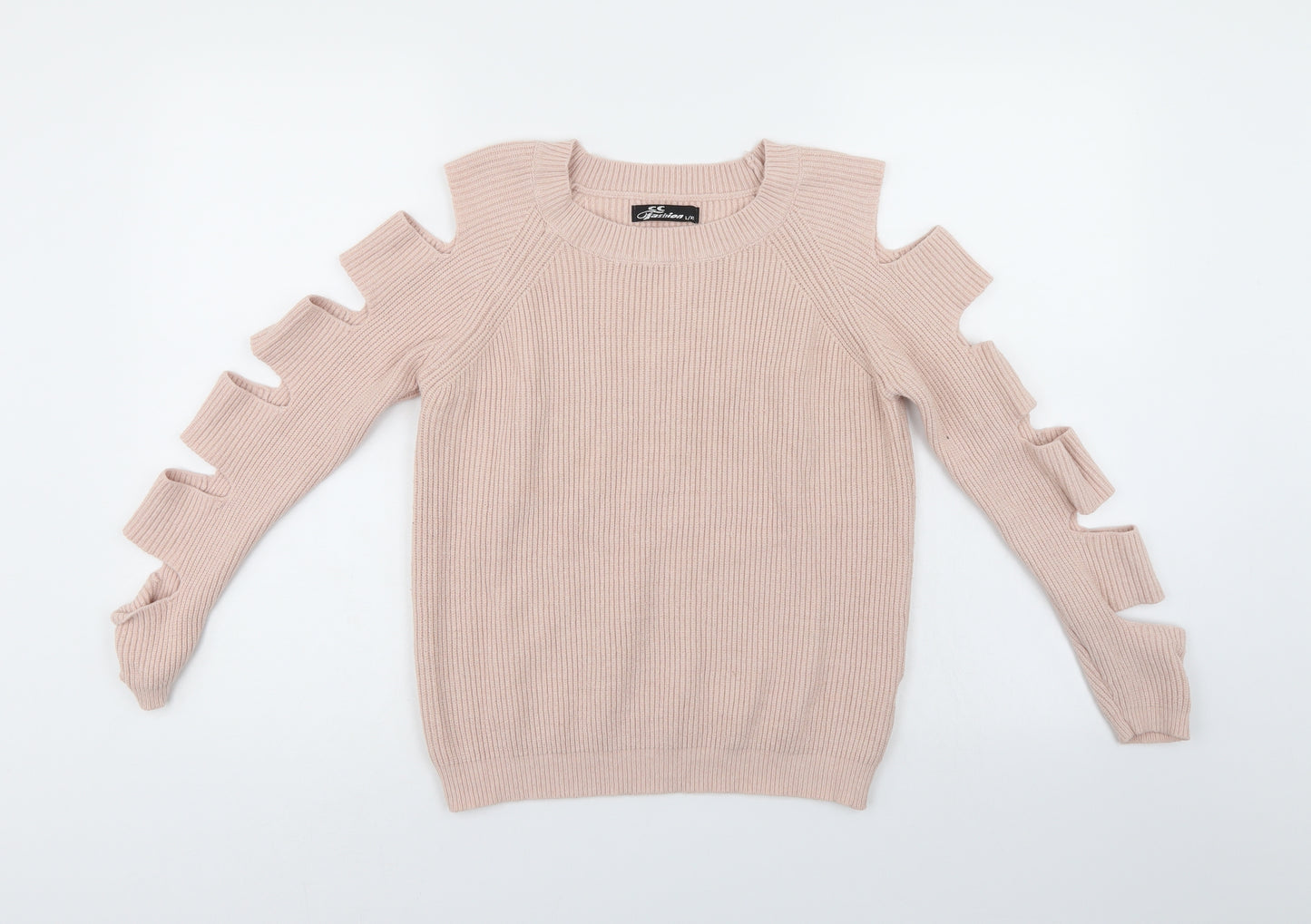 C C Fashions Womens Pink   Pullover Jumper Size L