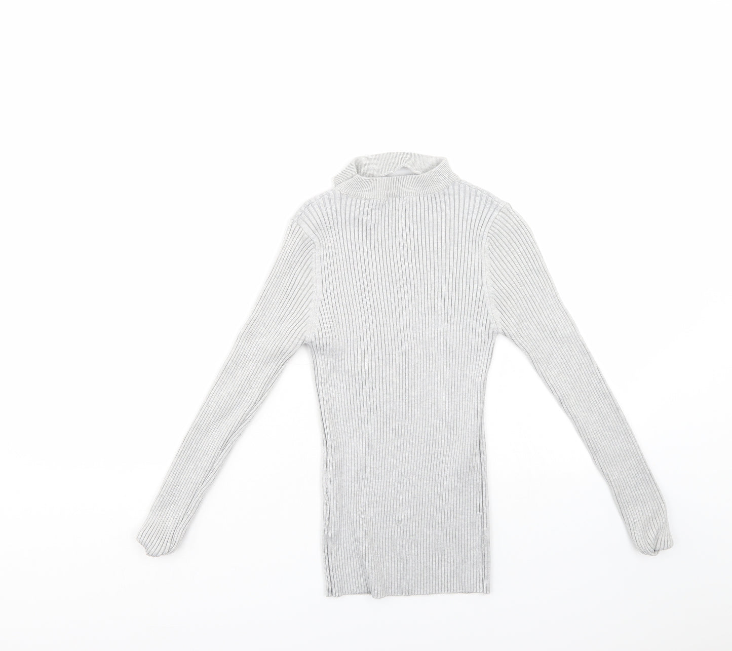 Cherry Koko Womens Grey   Pullover Jumper Size S