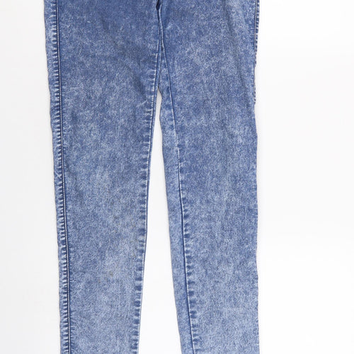 Denim & Co. Womens Blue   Jegging Jeans Size 4 L30.5 in