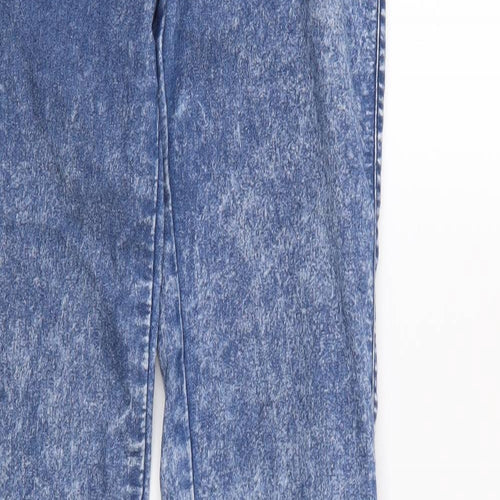 Denim & Co. Womens Blue   Jegging Jeans Size 4 L30.5 in