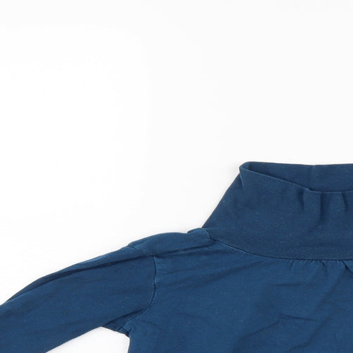 Qtee Girls Blue   Pullover Jumper Size 2-3 Years
