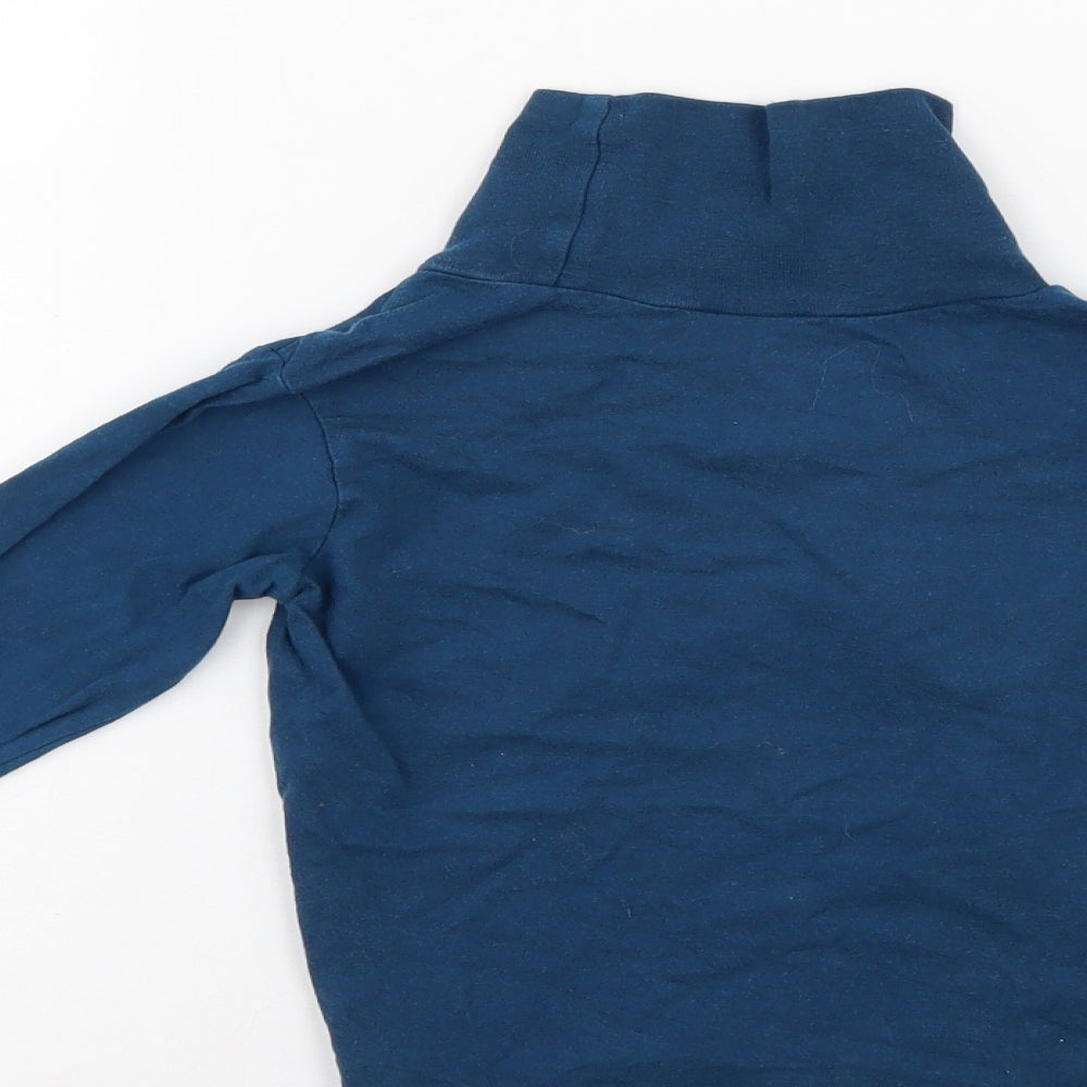 Qtee Girls Blue   Pullover Jumper Size 2-3 Years