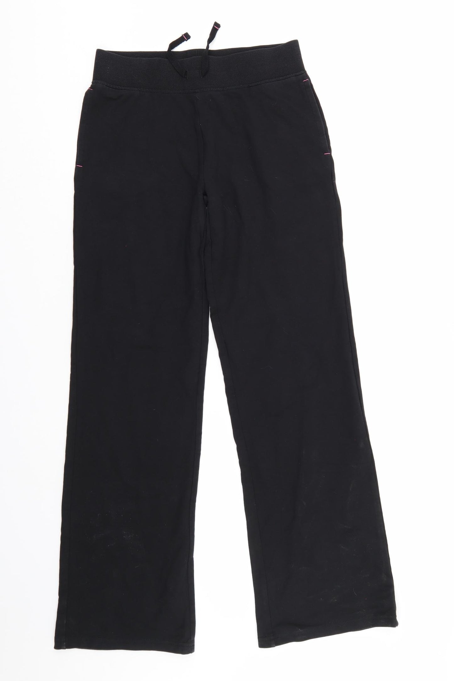 Preworn Girls Black   Capri Trousers Size 13-14 Years