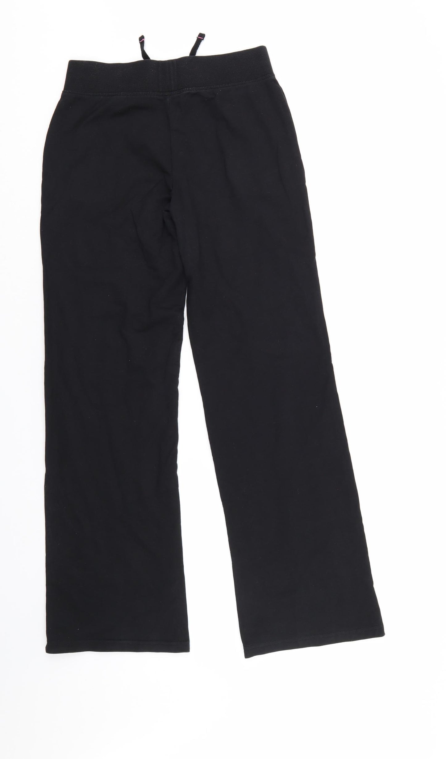Preworn Girls Black   Capri Trousers Size 13-14 Years