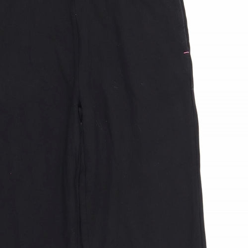 Preworn Girls Black   Capri Trousers Size 13-14 Years