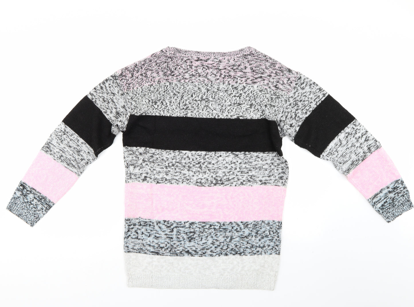 Preworn Womens Multicoloured Striped  Pullover Jumper Size S