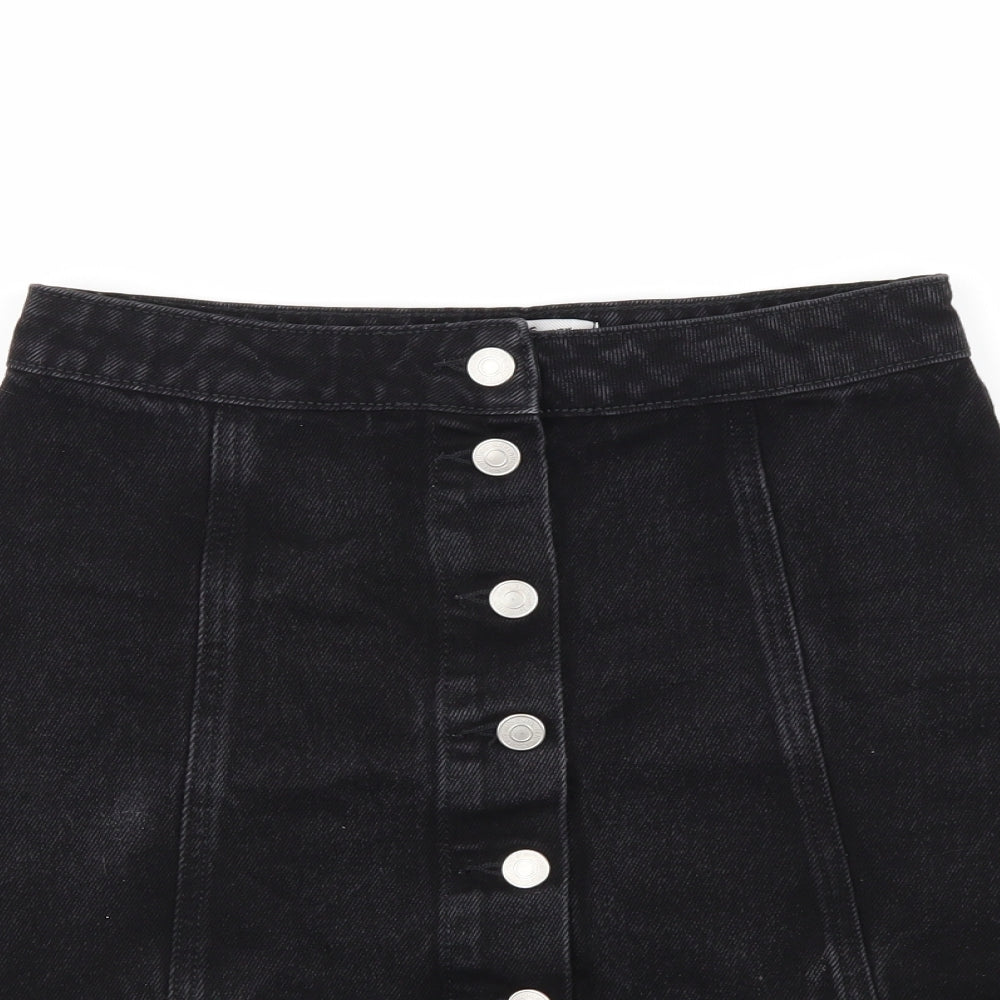 New Look Girls Black   A-Line Skirt Size 11 Years