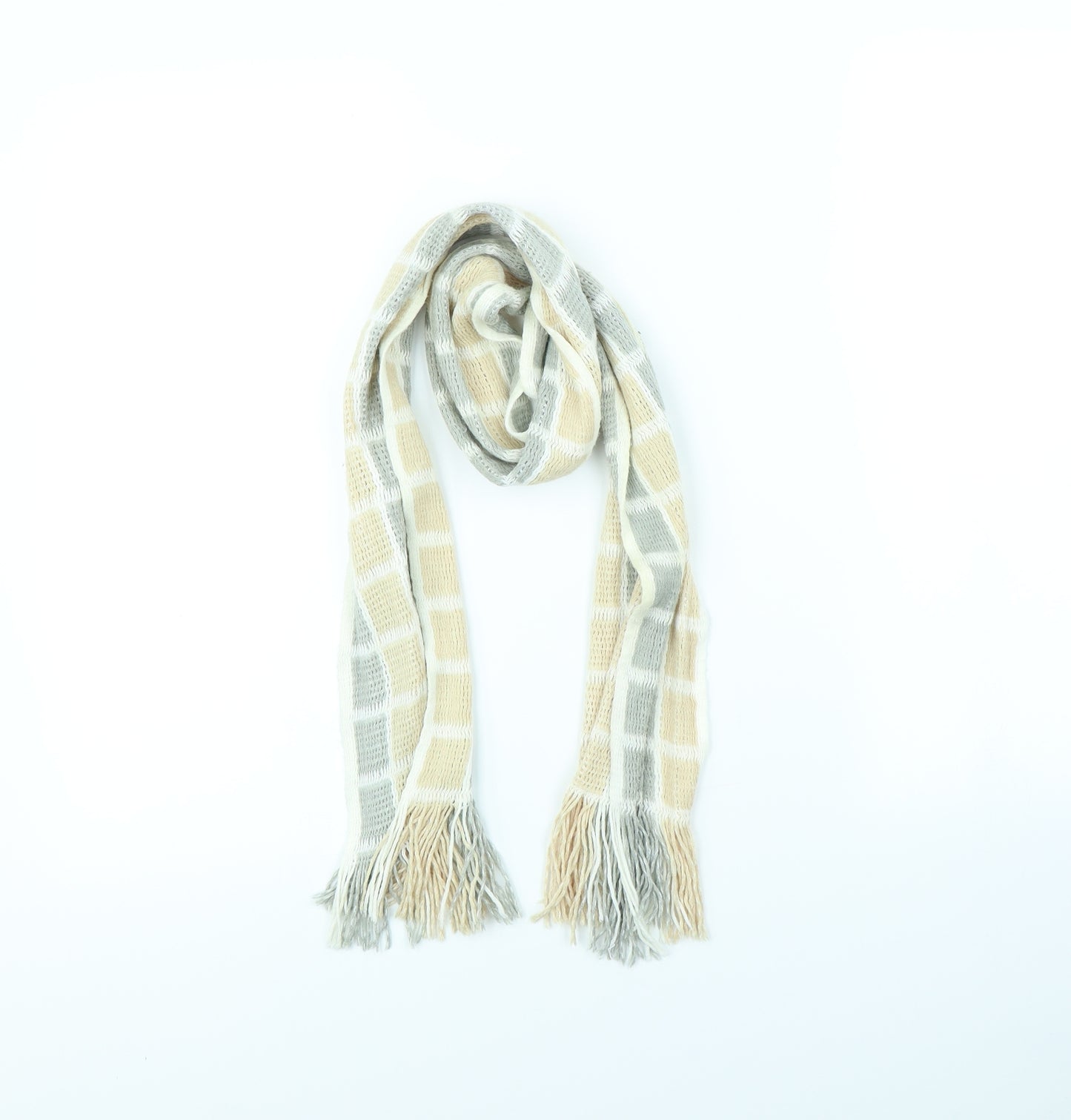 Preworn Womens Beige    Scarf