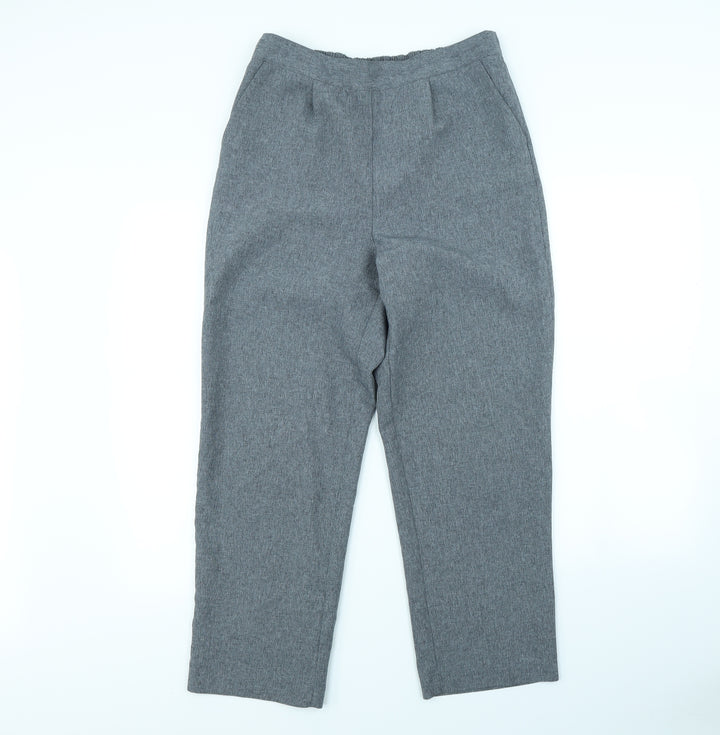 Bonmarché Womens Grey   Dress Pants Trousers Size 12 L30 in
