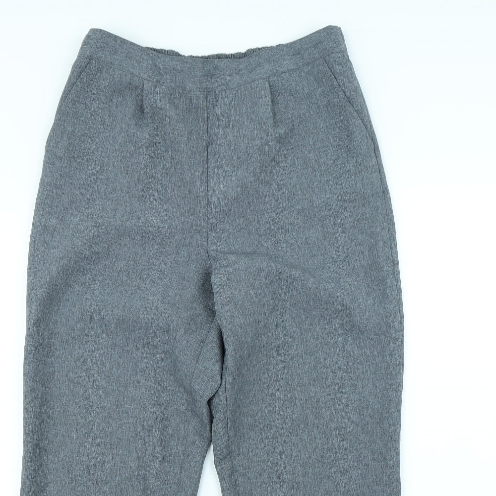 Bonmarché Womens Grey   Dress Pants Trousers Size 12 L30 in