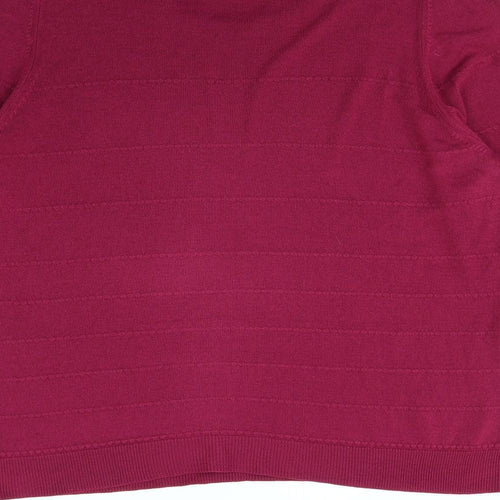 m&s Womens Purple   Pullover Jumper Size 20