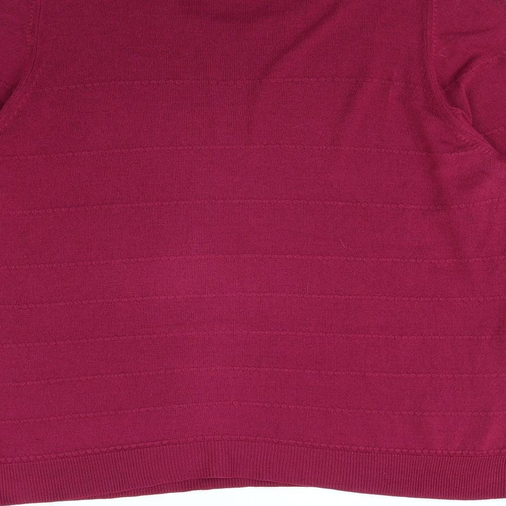 m&s Womens Purple   Pullover Jumper Size 20