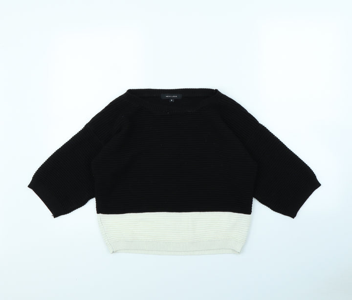 New Look Womens Black   Pullover Jumper Size 8