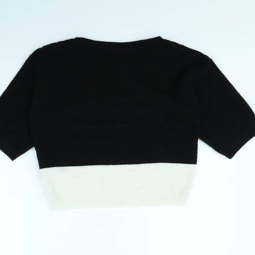 New Look Womens Black   Pullover Jumper Size 8